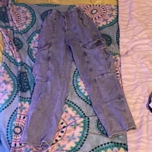 Size 7 stretch waisted boyfriend jeans